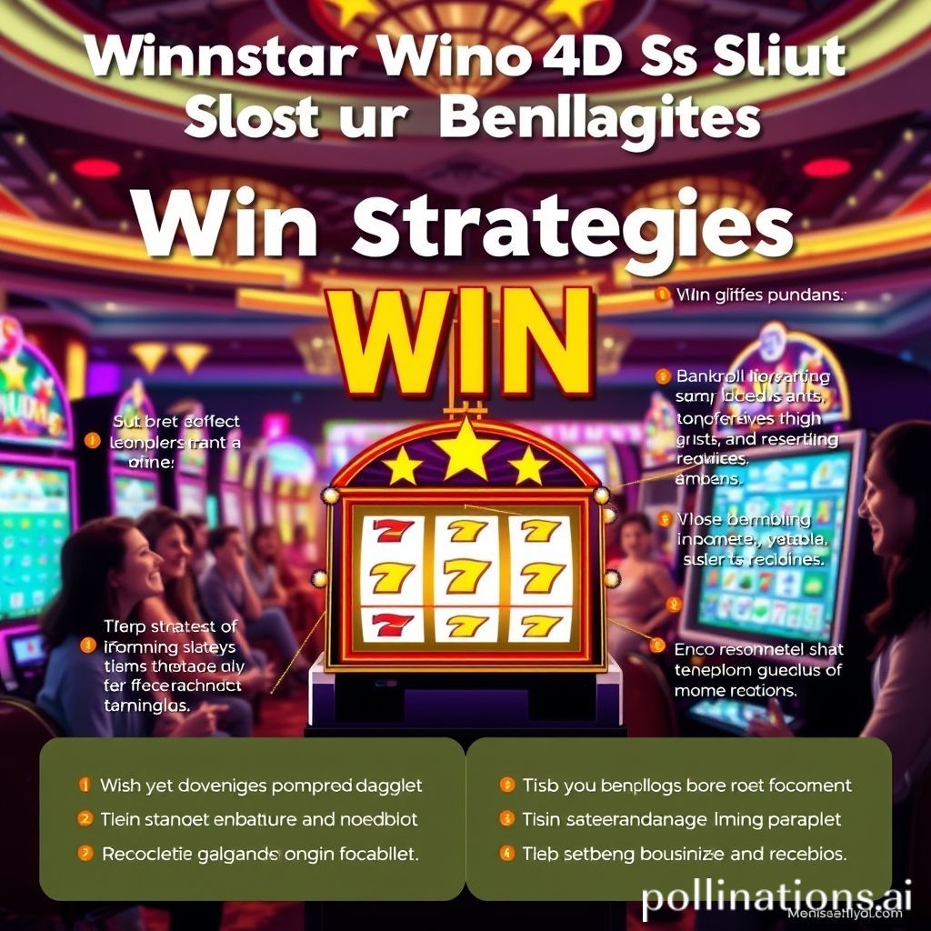 Strategi Winstar4D Slot untuk Pemula
